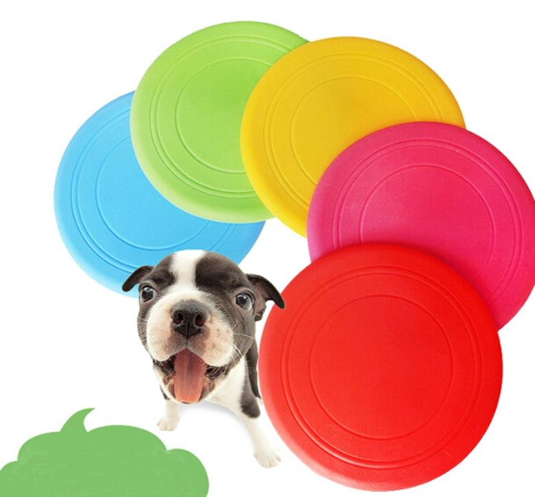 Pet Dog Toys Games Flying Disc Interactive Training Flying